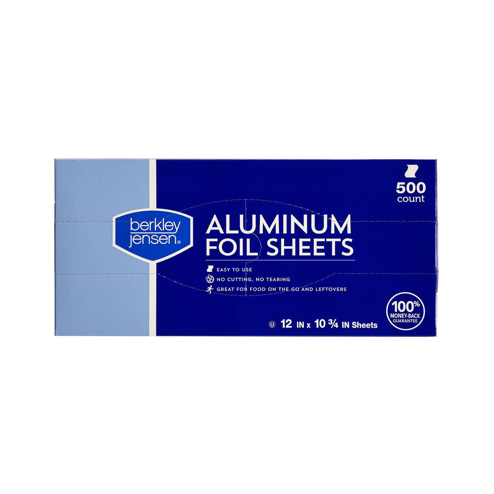 Berkley Jensen Heavy Duty Aluminum Foil Sheets, 500 ct, Food