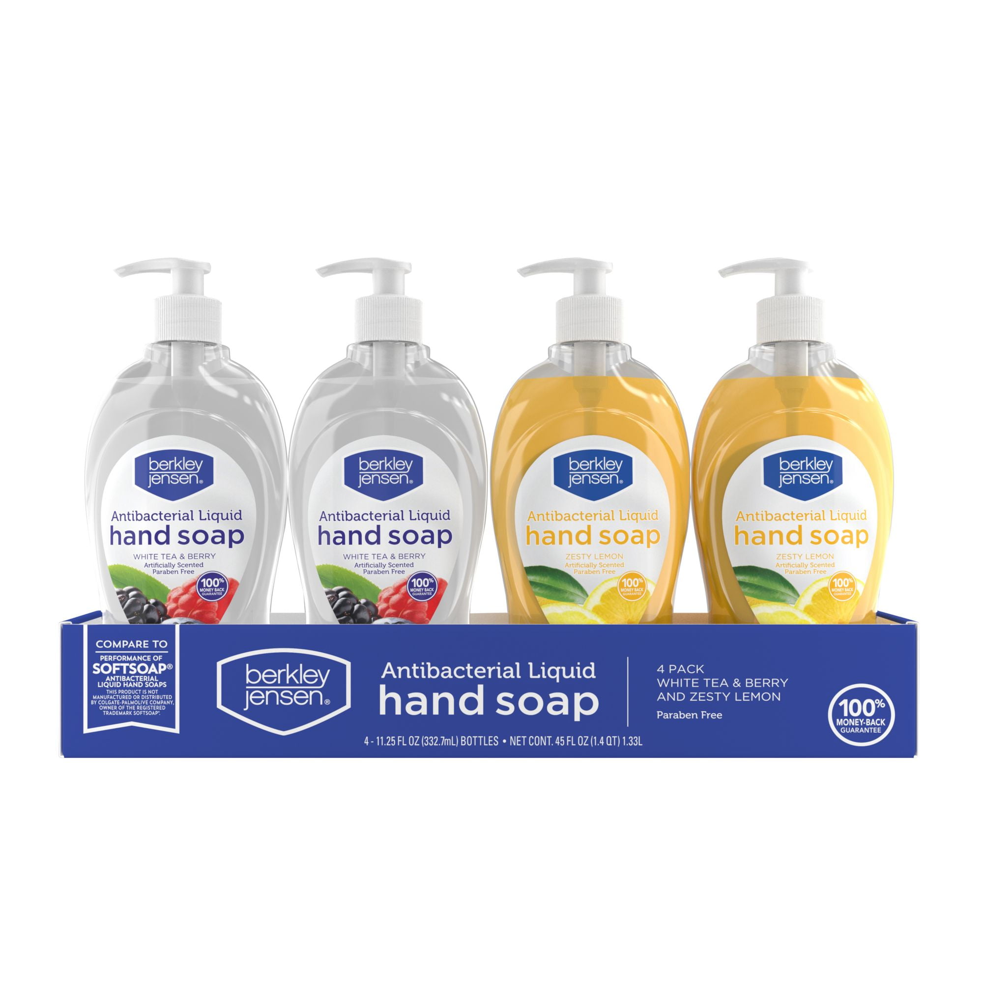 Berkley Jensen Antibacterial Liquid Hand Soap, Fresh Scent, Normal Skin