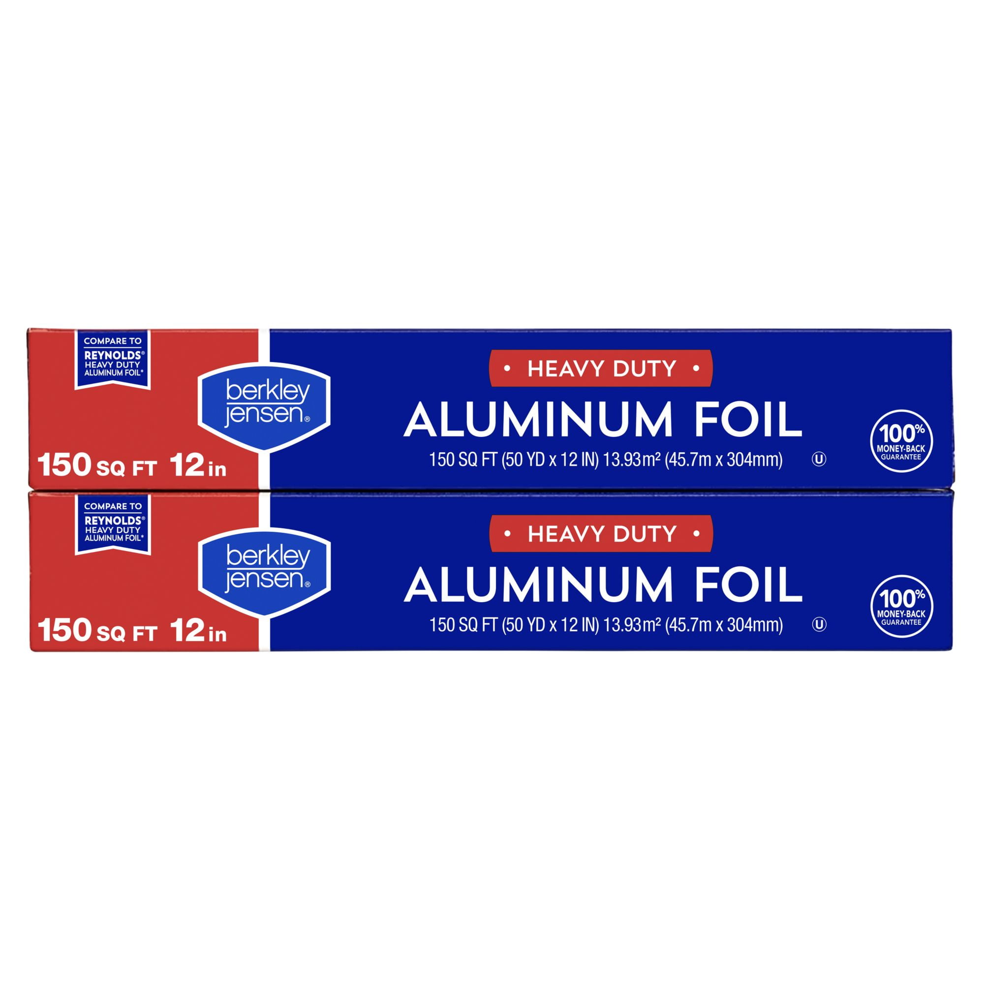 Berkley Jensen Heavy Duty Aluminum Foil, 2 pk./150 sq. ft