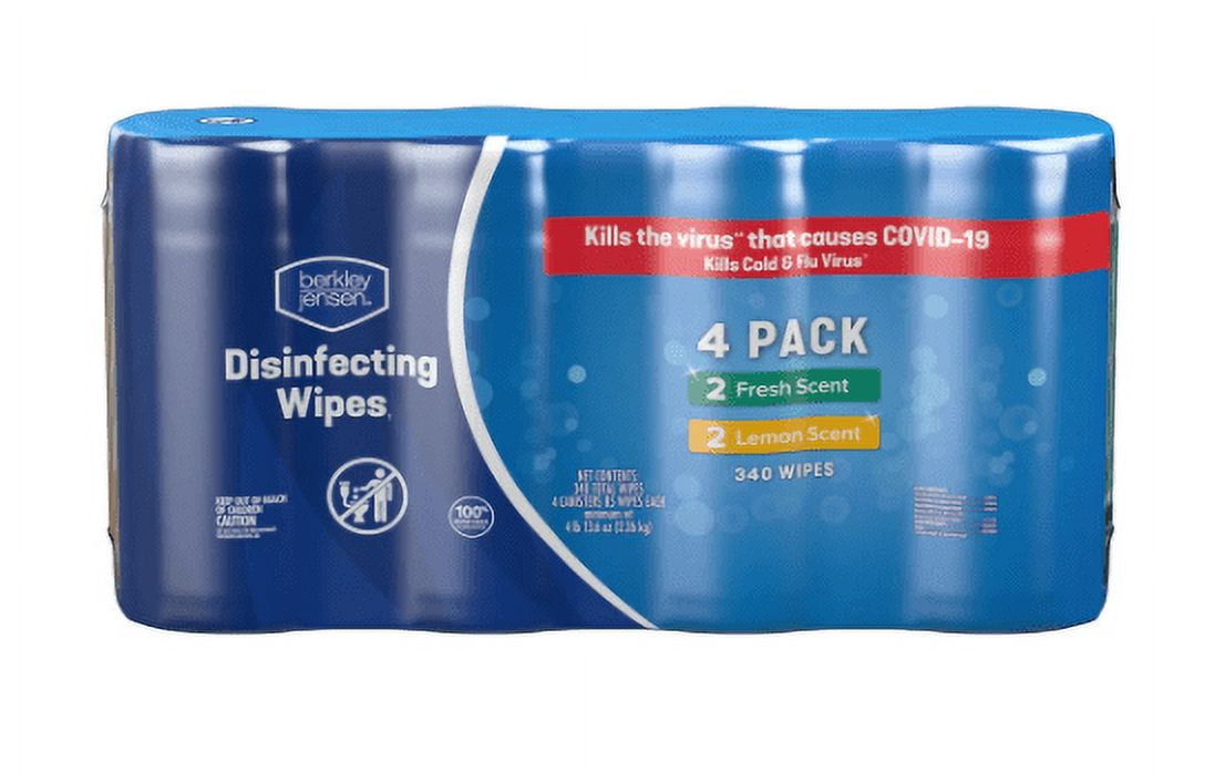Berkley Jensen Household Disinfecting Wipe, 340 ct.