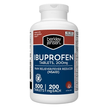 Berkley Jensen Ibuprofen 200mg - 500 Tablets
