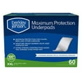 thumbnail image 1 of Berkley Jensen Maximum Protection XXL Underpads, 30x36, 60 ct., 1 of 2