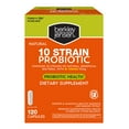 thumbnail image 1 of Berkley Jensen Natural 10-Strain Probiotic Dietary Supplement,Capsule 120 ct., 1 of 8