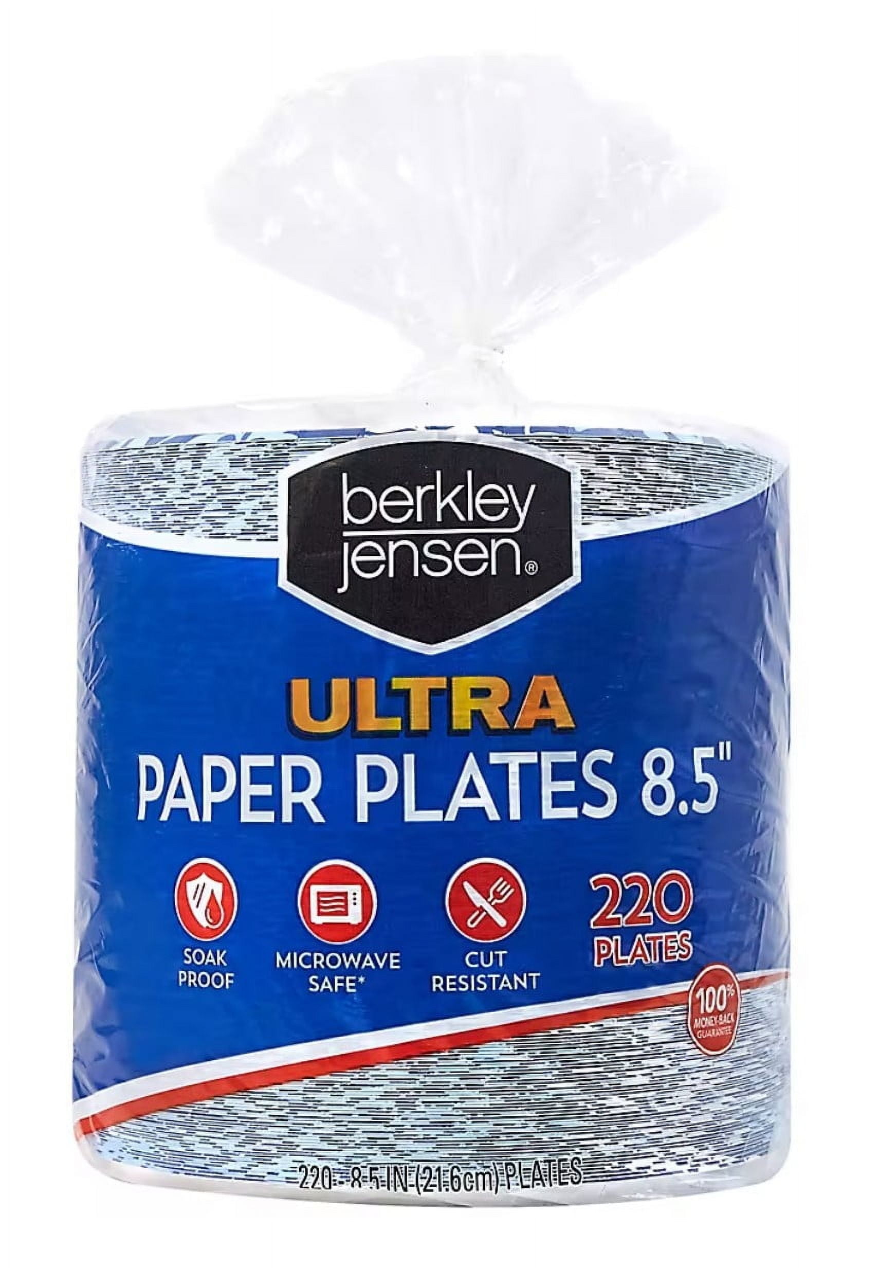 Berkley Jensen Ultra 8.5" Paper Plates, 220 ct.