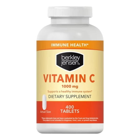 Berkley Jensen Vitamin C, 400 ct.