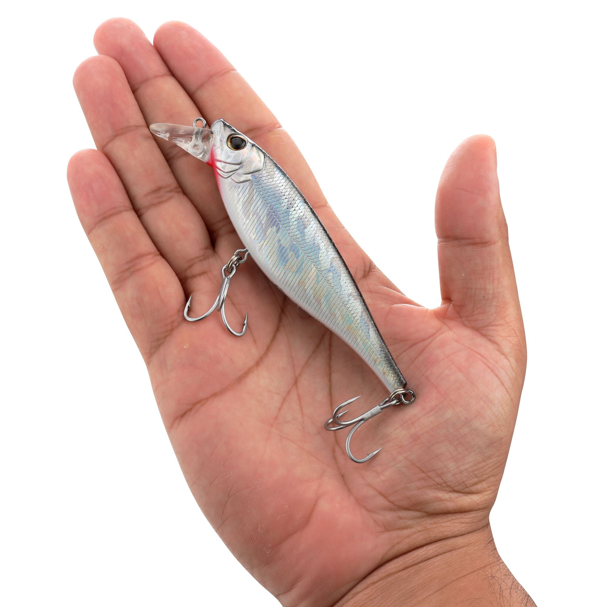 Berkley Juke Saltwater, 4 in, Crankbaits, Black Silver (1 Count)