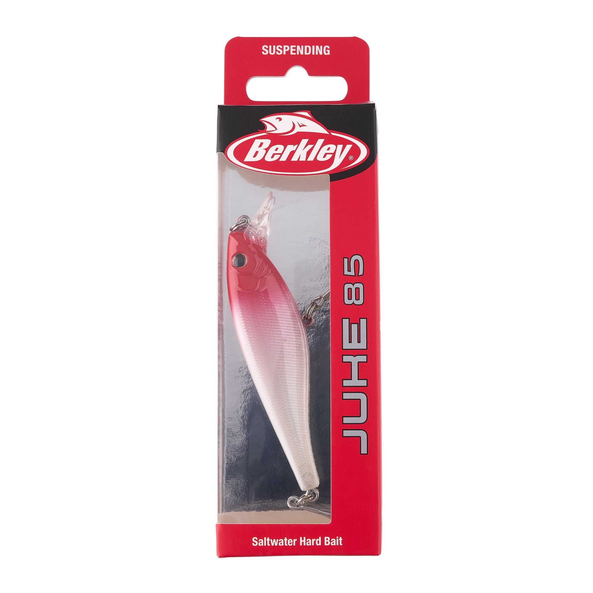 Berkley Juke Saltwater, 3.5 in, Crankbaits, Red Head (1 Count)