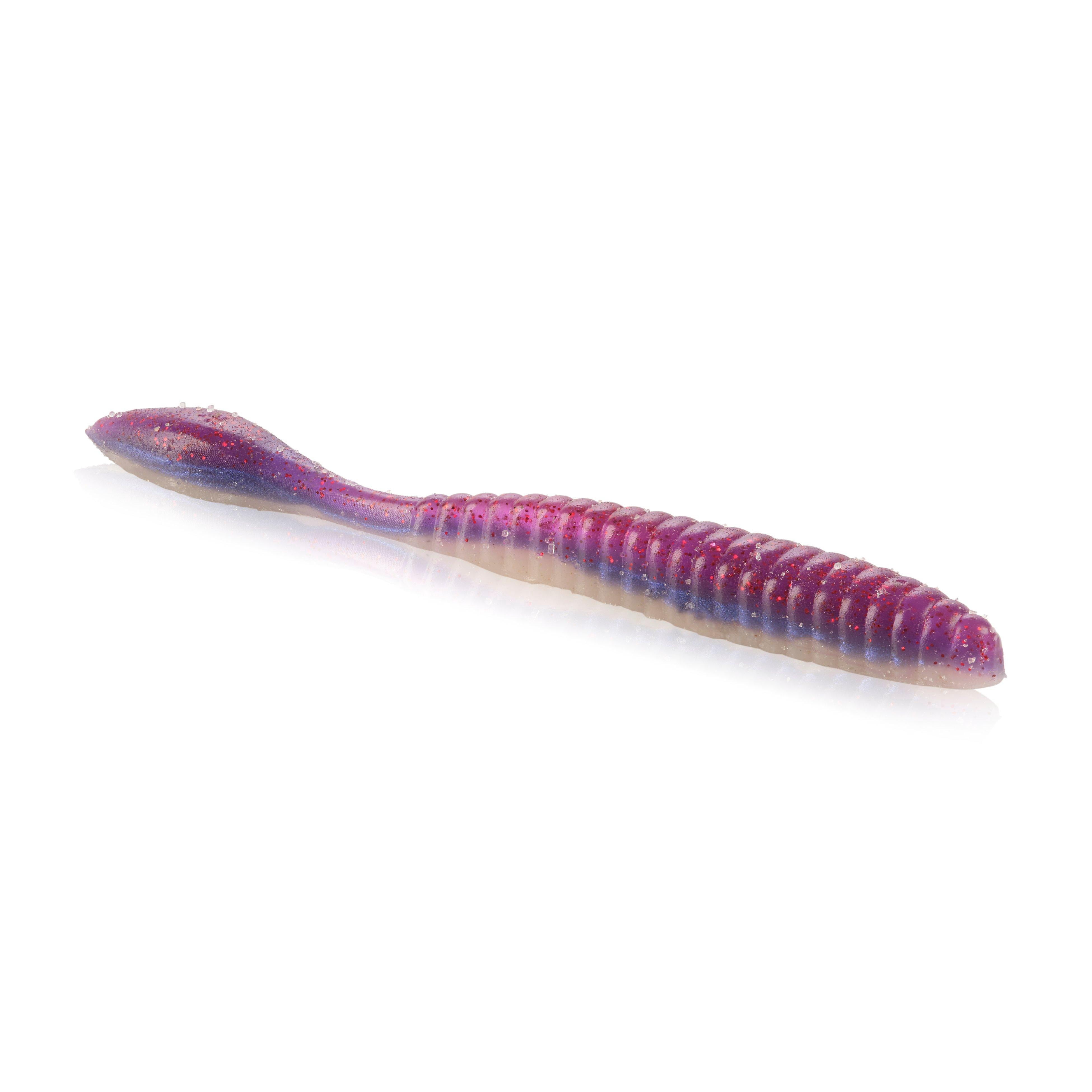 Berkley Lab Series™ Flat Worm, 3.6 in, Violet Morning Dawn