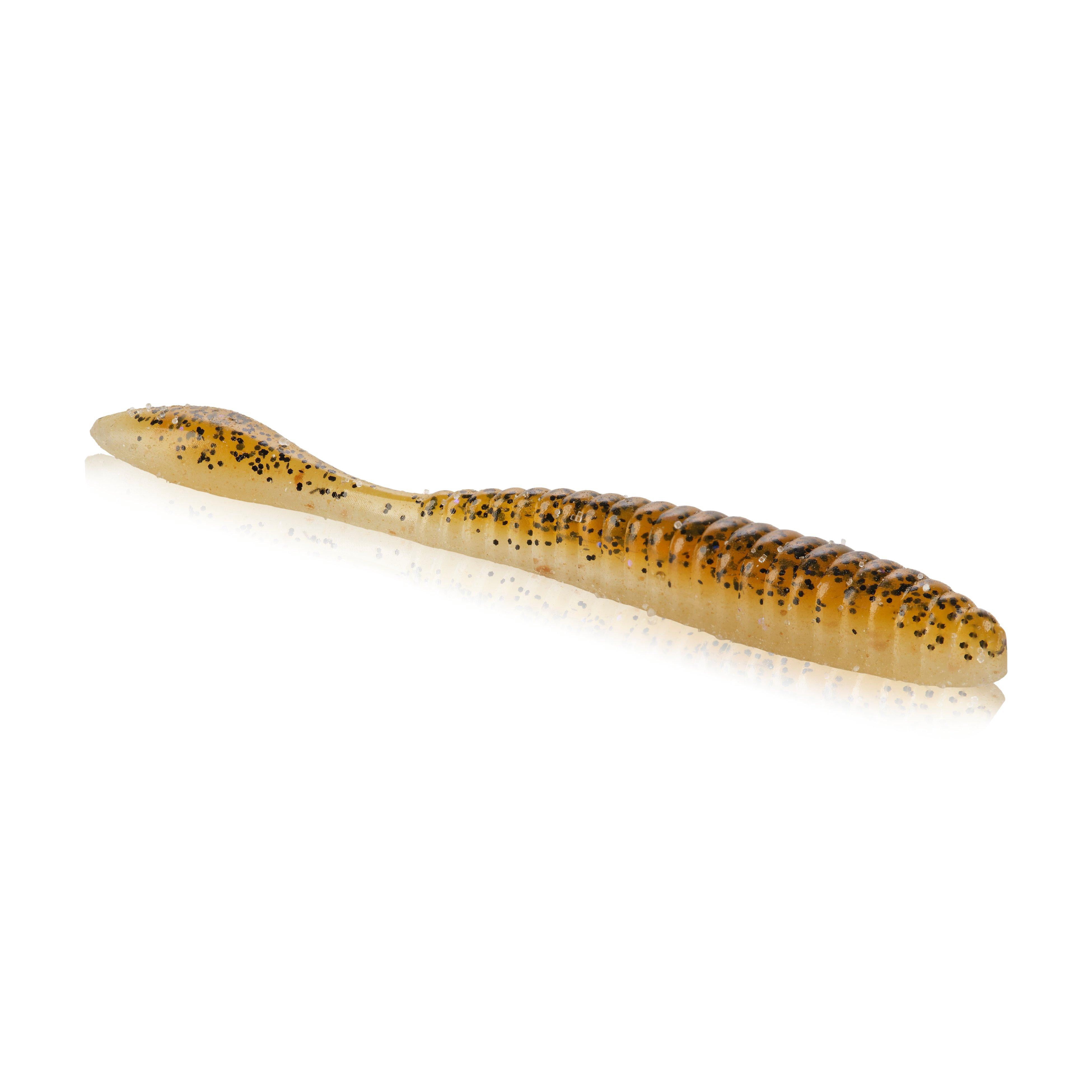 Berkley Lab Series™ Flat Worm, 3.6 in, Wakasagi (10 Count)