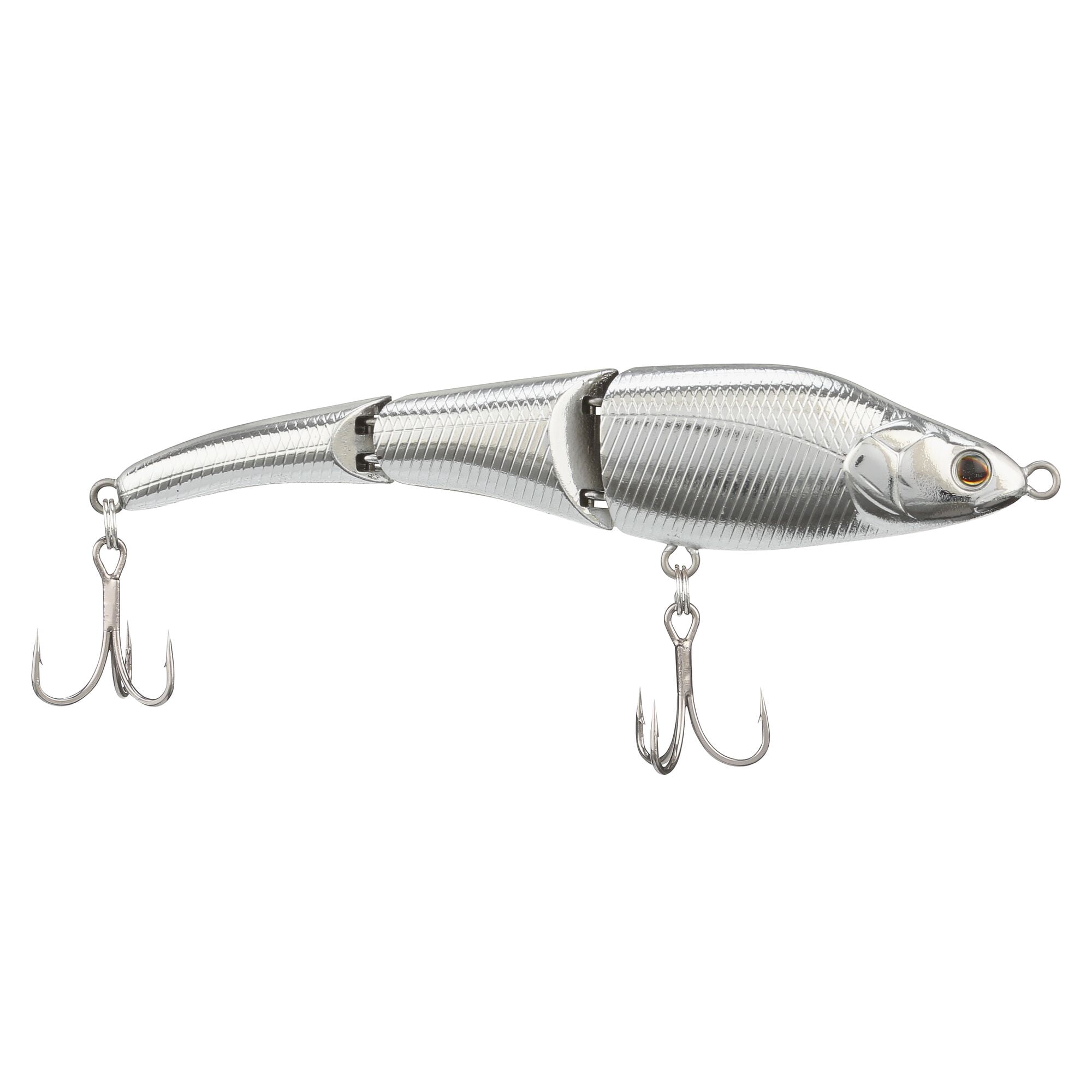 Berkley Magic Swimmer® Freshwater, 3.75 in, Swimbaits, Chrome (1 Count)