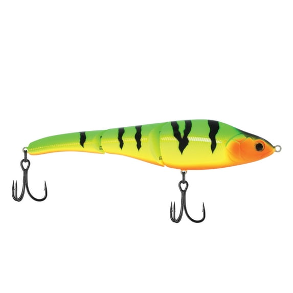 Berkley Magic Swimmer Fishing Lure, 1 5/8 oz, Fire Tiger Gold