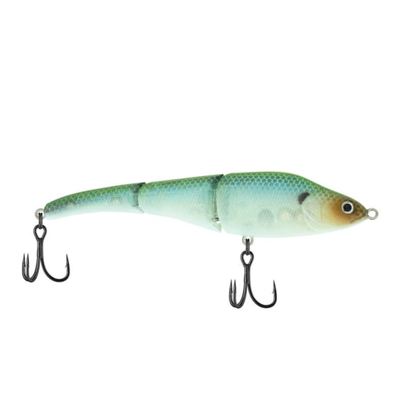 Berkley Magic Swimmer Fishing Lure, 3/4 oz, Greenback Ghost