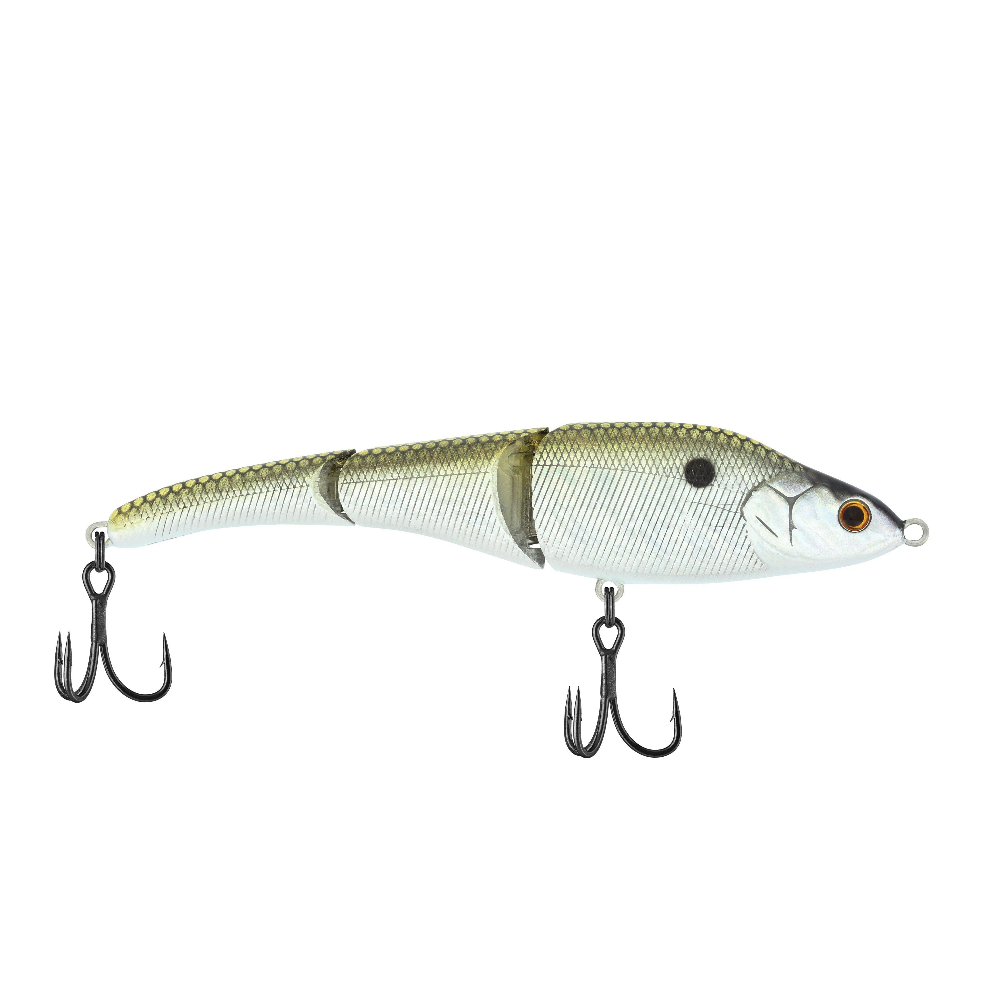 Berkley Magic Swimmer Fishing Lure, 3/4 oz, Holo Greenie