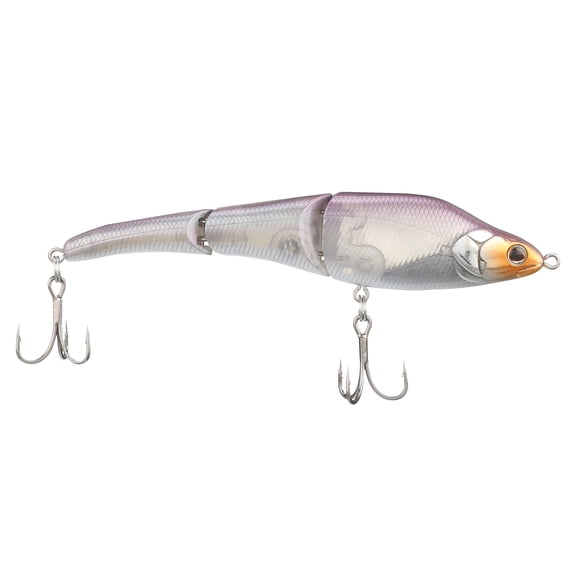 Berkley Magic Swimmer Freshwater, 4.4 in, Swimbaits, Purpsicle (1 Count)