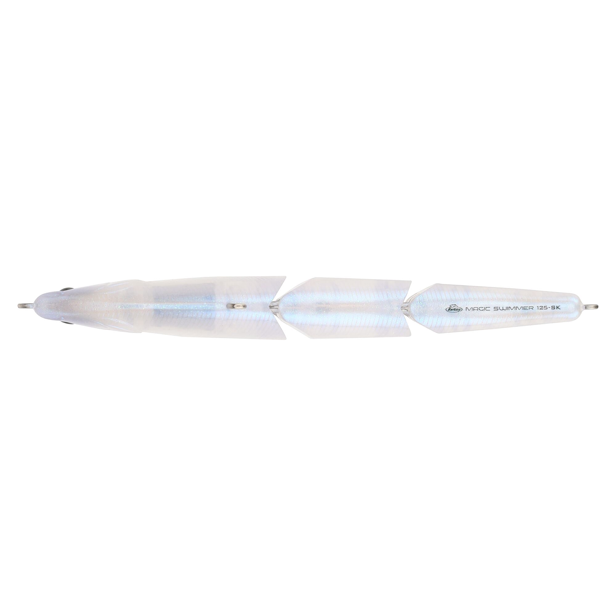 Berkley Magic Swimmer® Freshwater, 5 in, Swimbaits, Ghost White (1 Count)