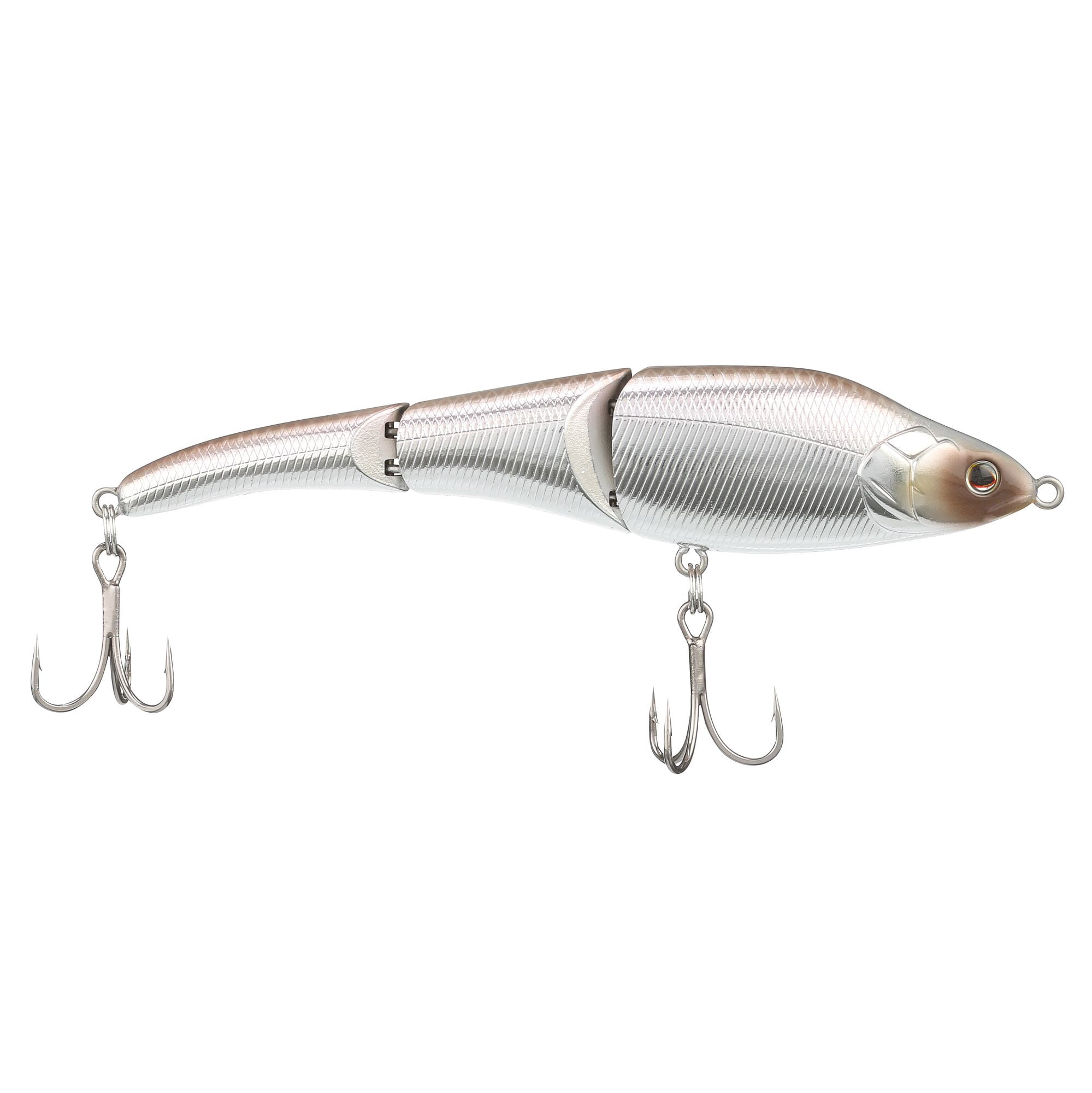 Berkley Magic Swimmer® Freshwater, 5 in, Swimbaits, Morning Dawn Chrome (1 Count)