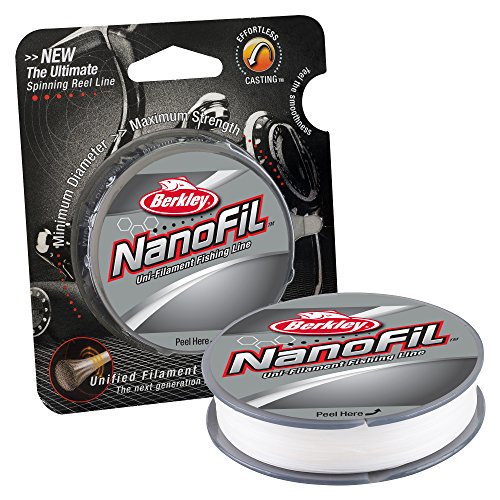 Berkley Nanofil Uni-Filament Line 10lb 150yd Filler Spool Clear Mist