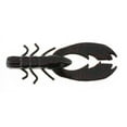 thumbnail image 1 of Powerbait Chigger Craw Soft Bait 4" Length, Black Red Fleck, Per 9 1307366, 1 of 4
