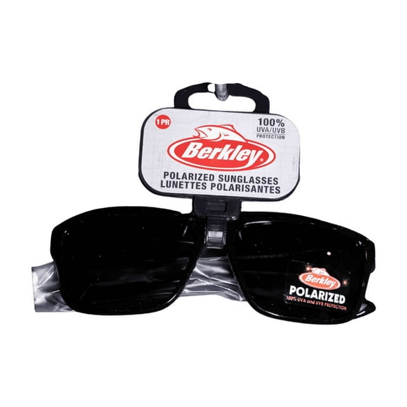 Berkley Polarized Fishing Sunglasses, For Men & Women; Black /Smoke