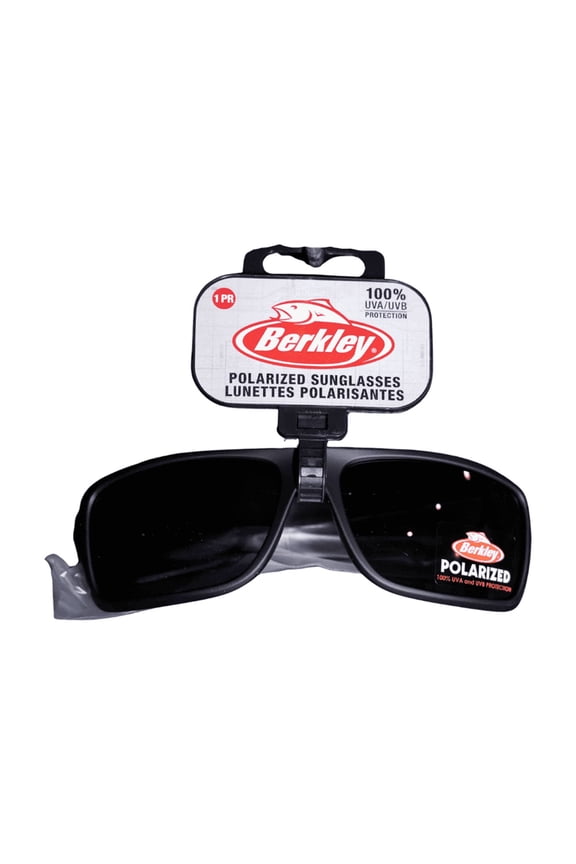Polarized Fishing Sunglasses, Men; Matte Black / Smoke