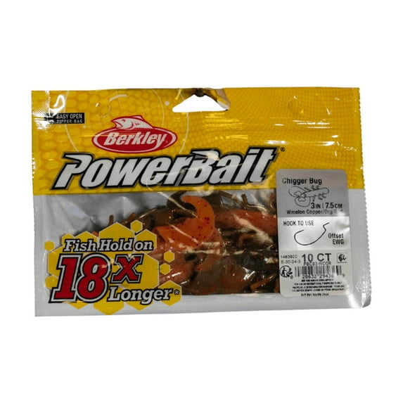 Berkley Power Bait Chigger Bug Fishing Soft Bait