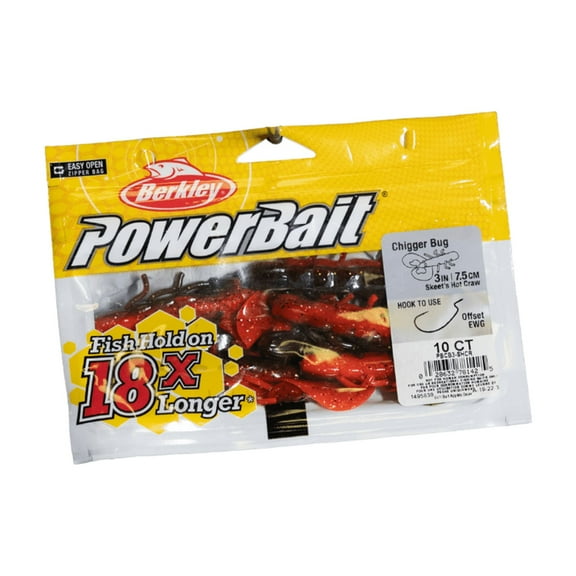 Berkley Power Bait Chigger Bug Fishing Soft Bait
