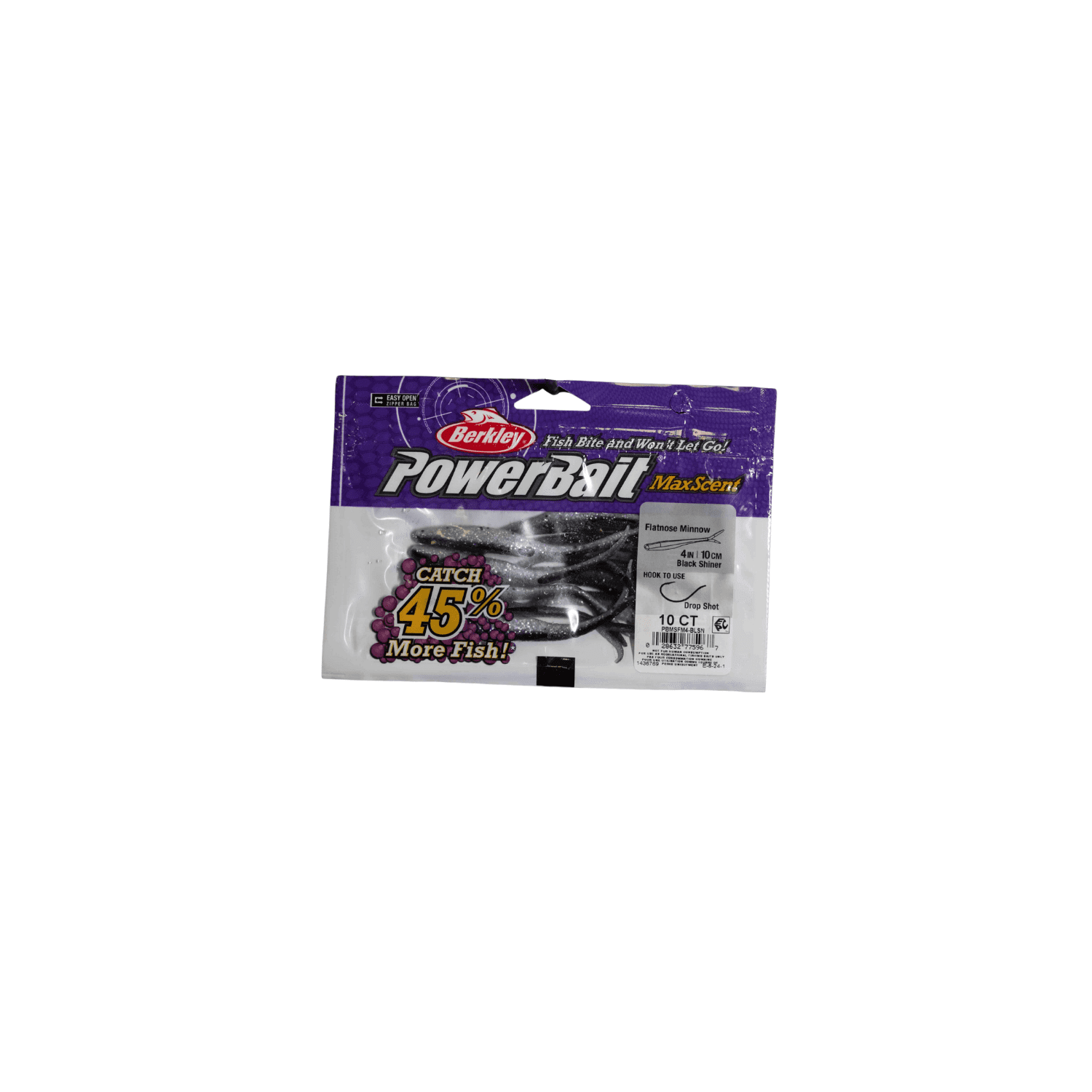 Berkley PowerBait MaxScent Flatnose Minnow Fishing Soft Bait