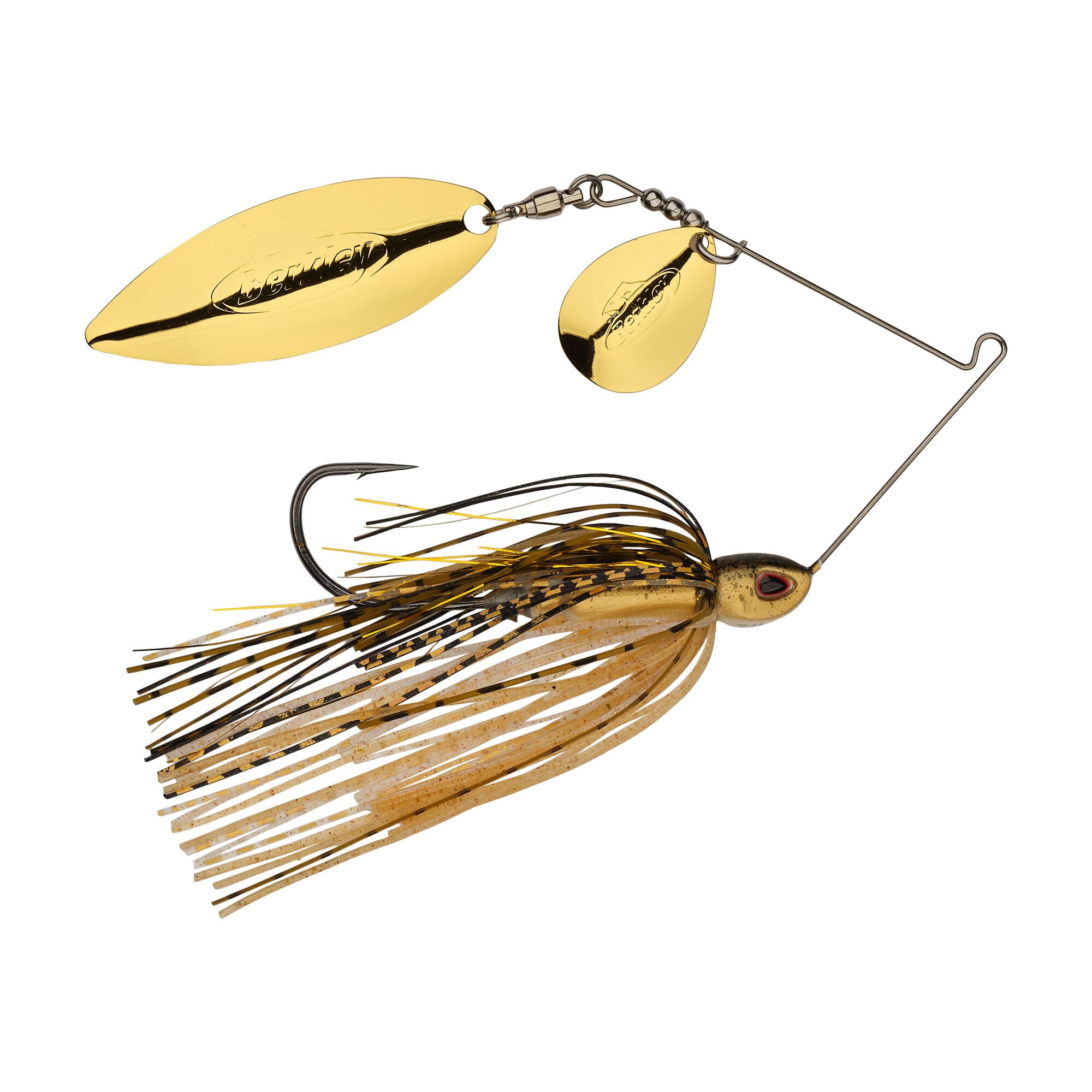Berkley Power® Blade Compact, Spinnerbaits, Golden Shiner/Gold + Gold (1-count)