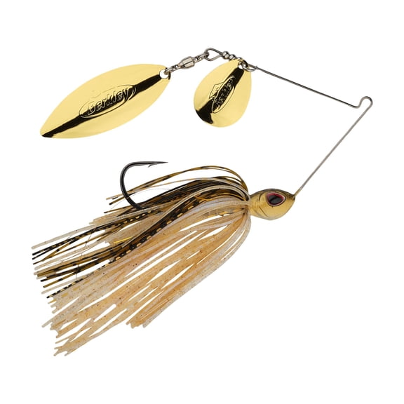 Berkley Power Blade Standard, Spinnerbaits, Golden Shiner/Gold + Gold (1 Count)