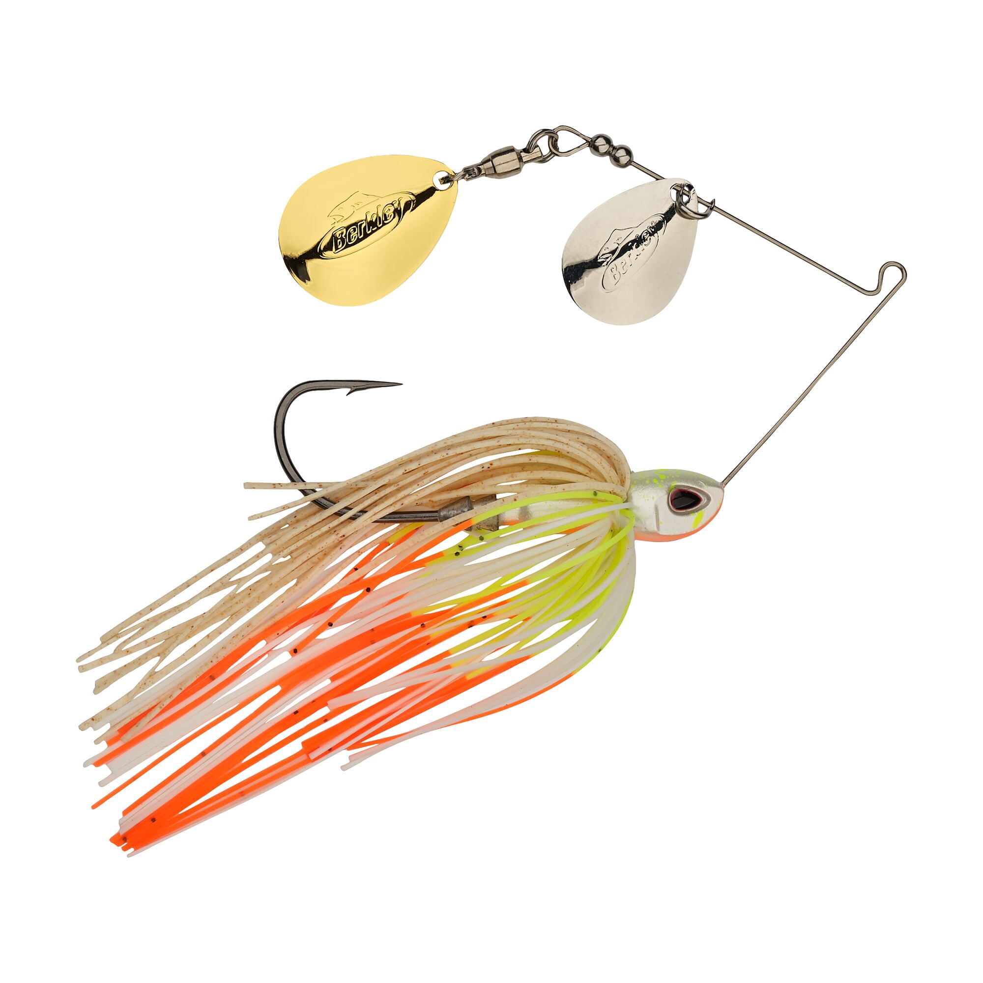 Berkley Power® Blade Compact, Spinnerbaits, Coleslaw/Silver + Gold (1-count)