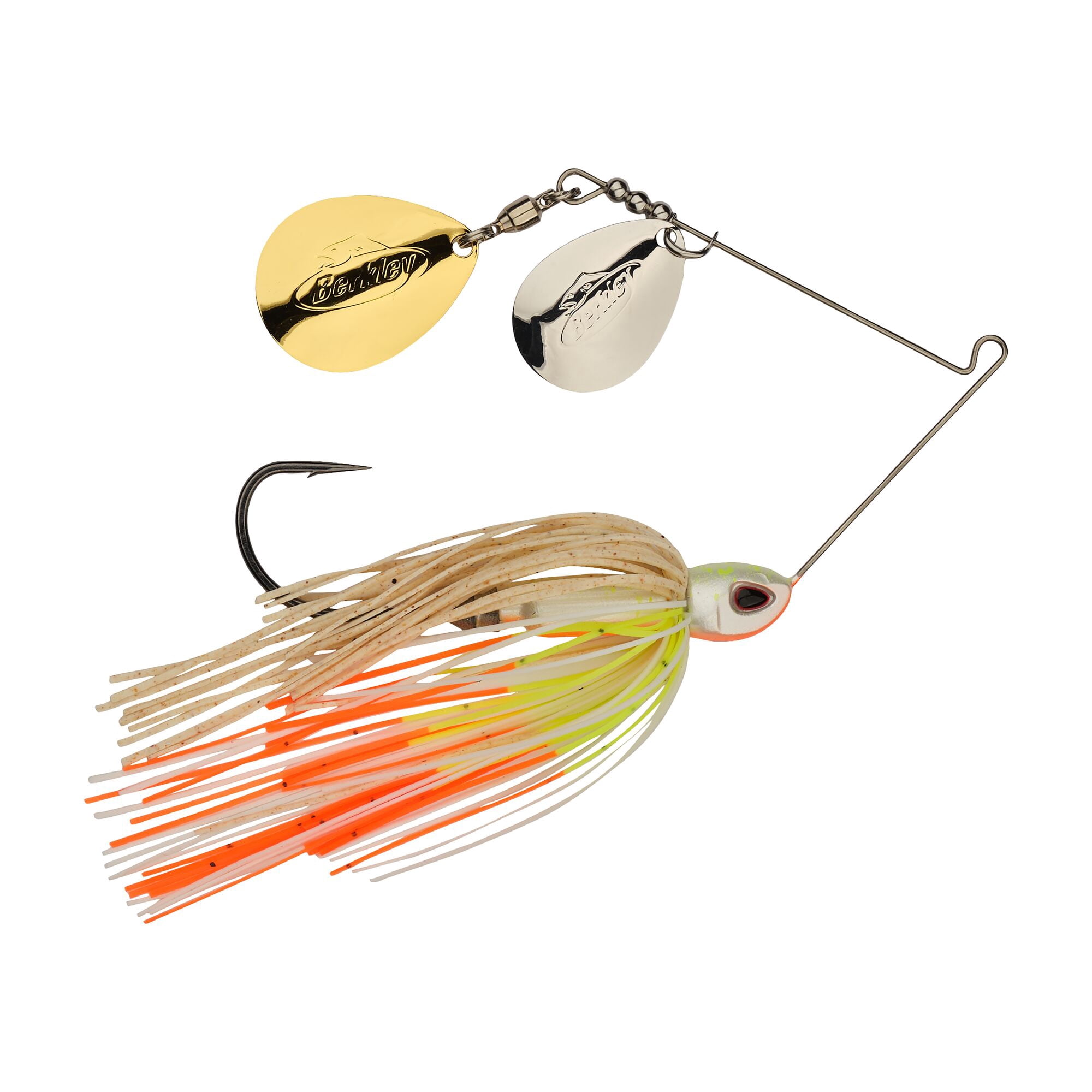 Berkley Power® Blade Compact, Spinnerbaits, Coleslaw/Silver + Gold (1-count)