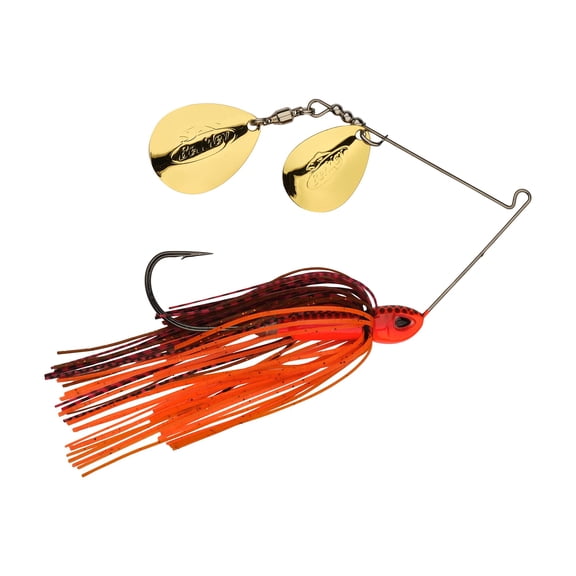 Berkley Power Blade Compact, Spinnerbaits, Fire Craw/Gold + Gold (1-count)