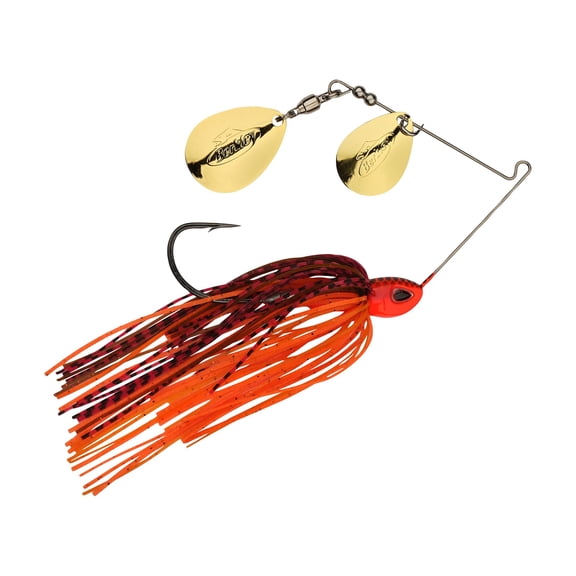Berkley Power Blade Compact, Spinnerbaits, Fire Craw/Gold + Gold (1-count)