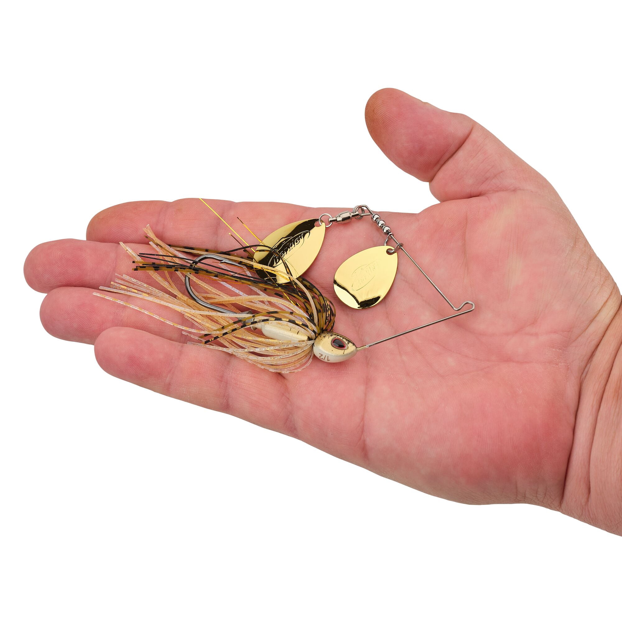 Berkley Power® Blade Compact, Spinnerbaits, Golden Shiner/Gold + Gold (1-count)
