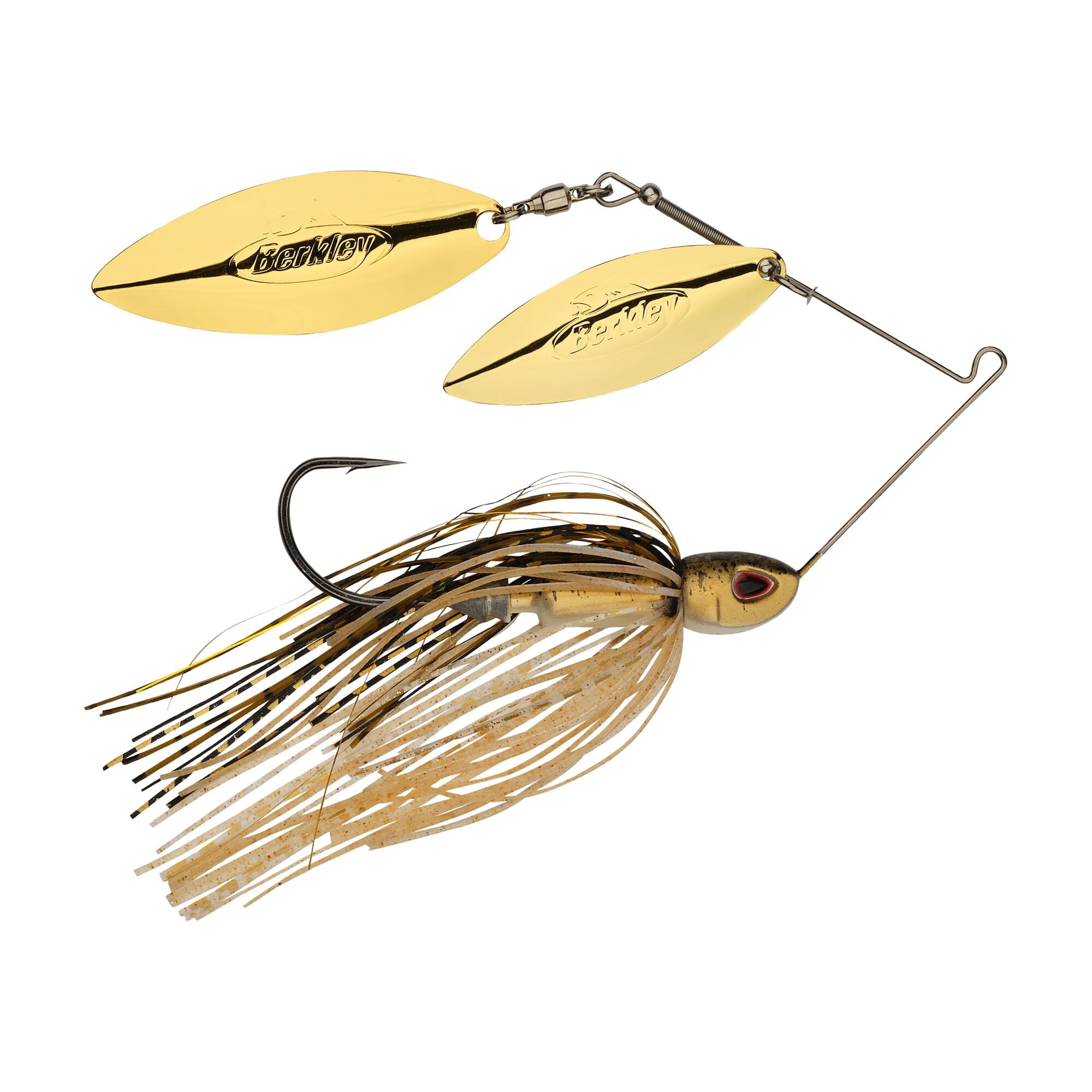 Berkley Power® Blade Compact, Spinnerbaits, Golden Shiner/Gold + Gold (1-count)