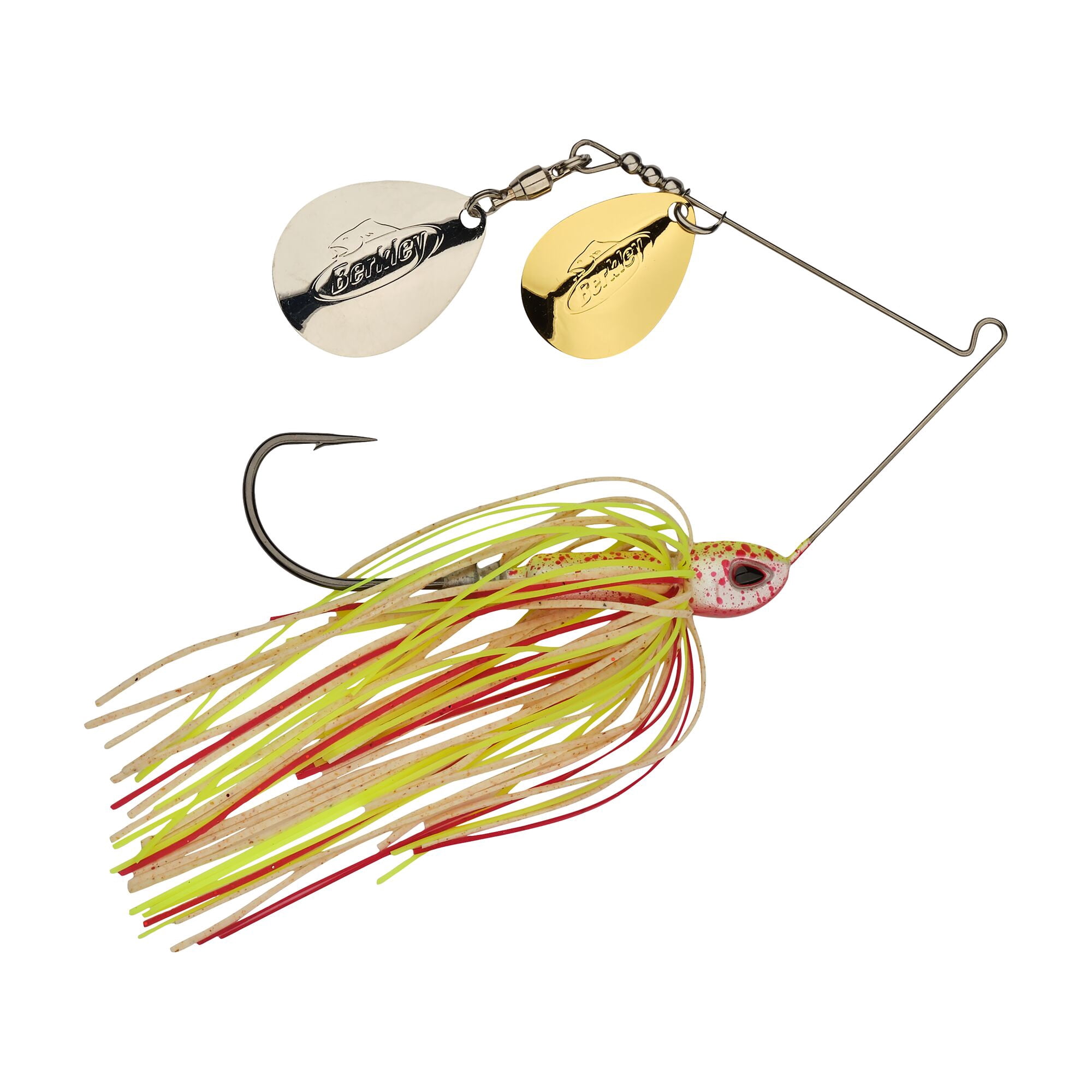 Berkley Power® Blade Compact, Spinnerbaits, Hot Slaw/Gold + Silver (1-count)