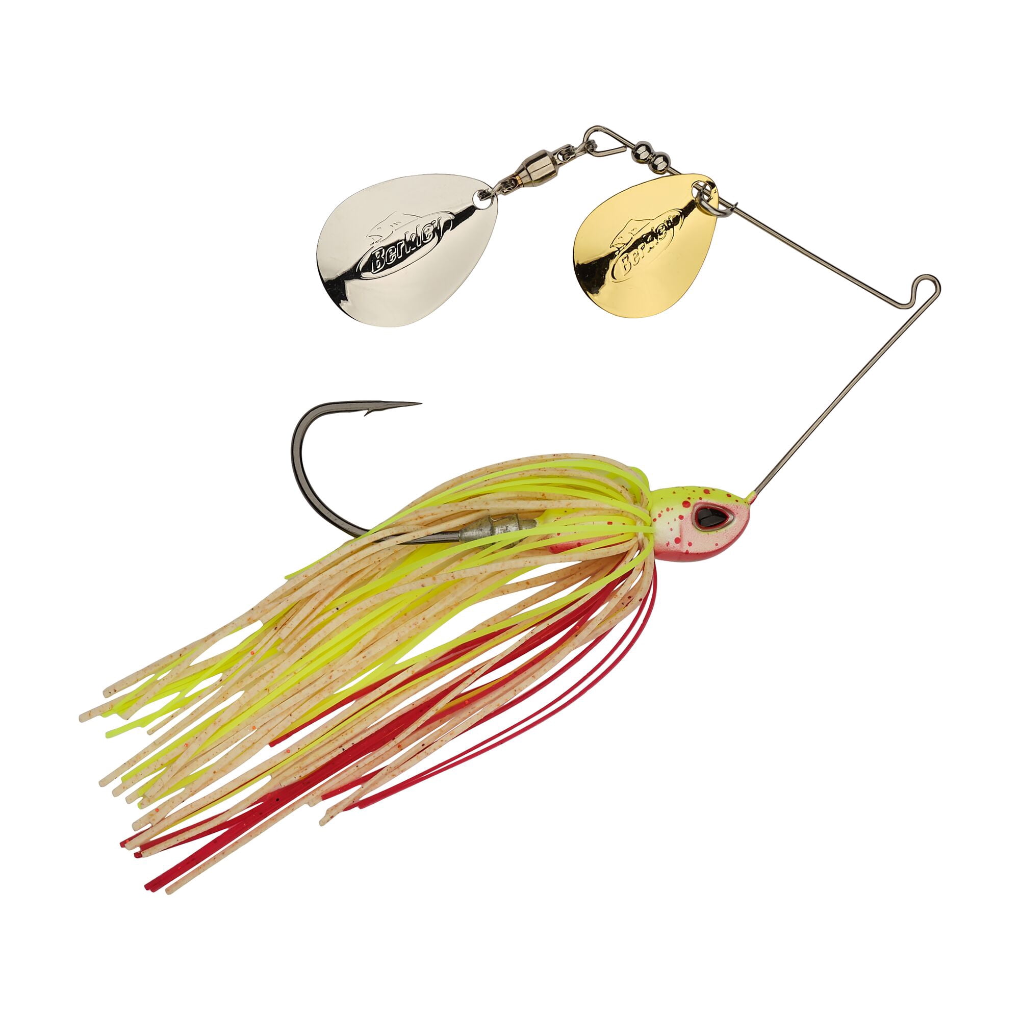 Berkley Power® Blade Compact, Spinnerbaits, Hot Slaw/Gold + Silver (1-count)