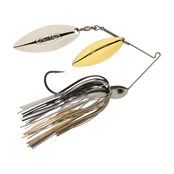 Berkley Power Blade Compact, Spinnerbaits, Shad Spawn/Gold + Silver (1-count)
