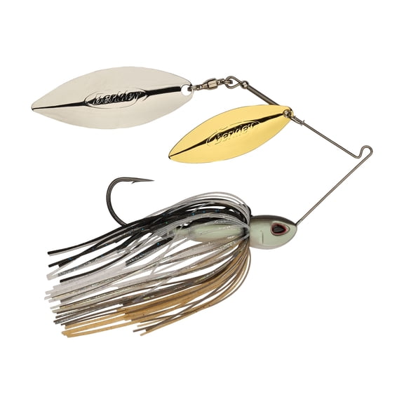 Berkley Power Blade Compact, Spinnerbaits, Shad Spawn/Gold + Silver (1-count)