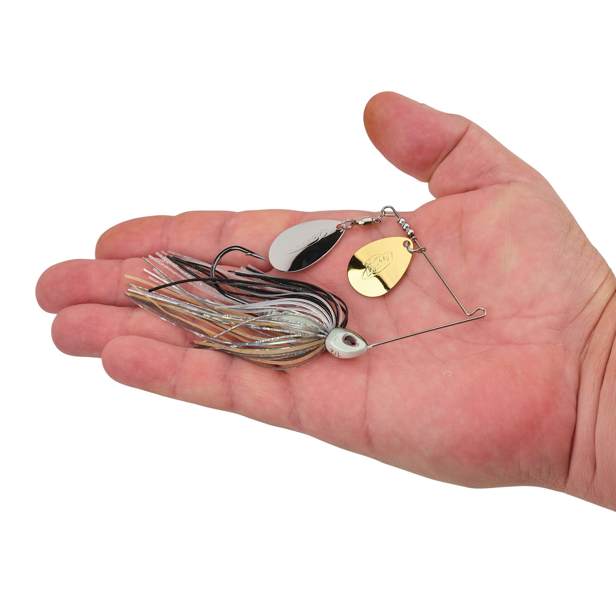 Berkley Power® Blade Compact, Spinnerbaits, Shad Spawn/Gold + Silver (1-count)