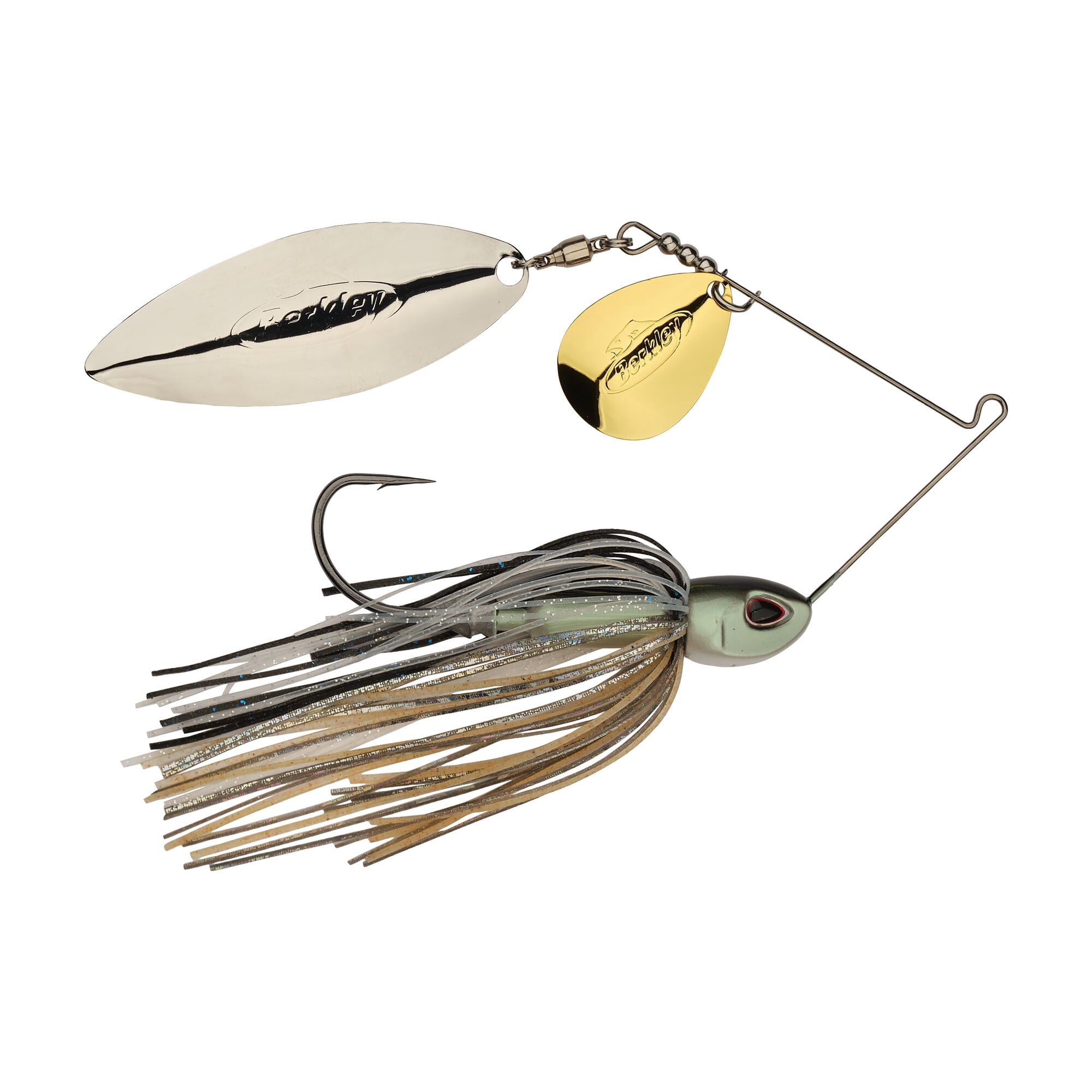Berkley Power® Blade Compact, Spinnerbaits, Shad Spawn/Gold + Silver (1-count)