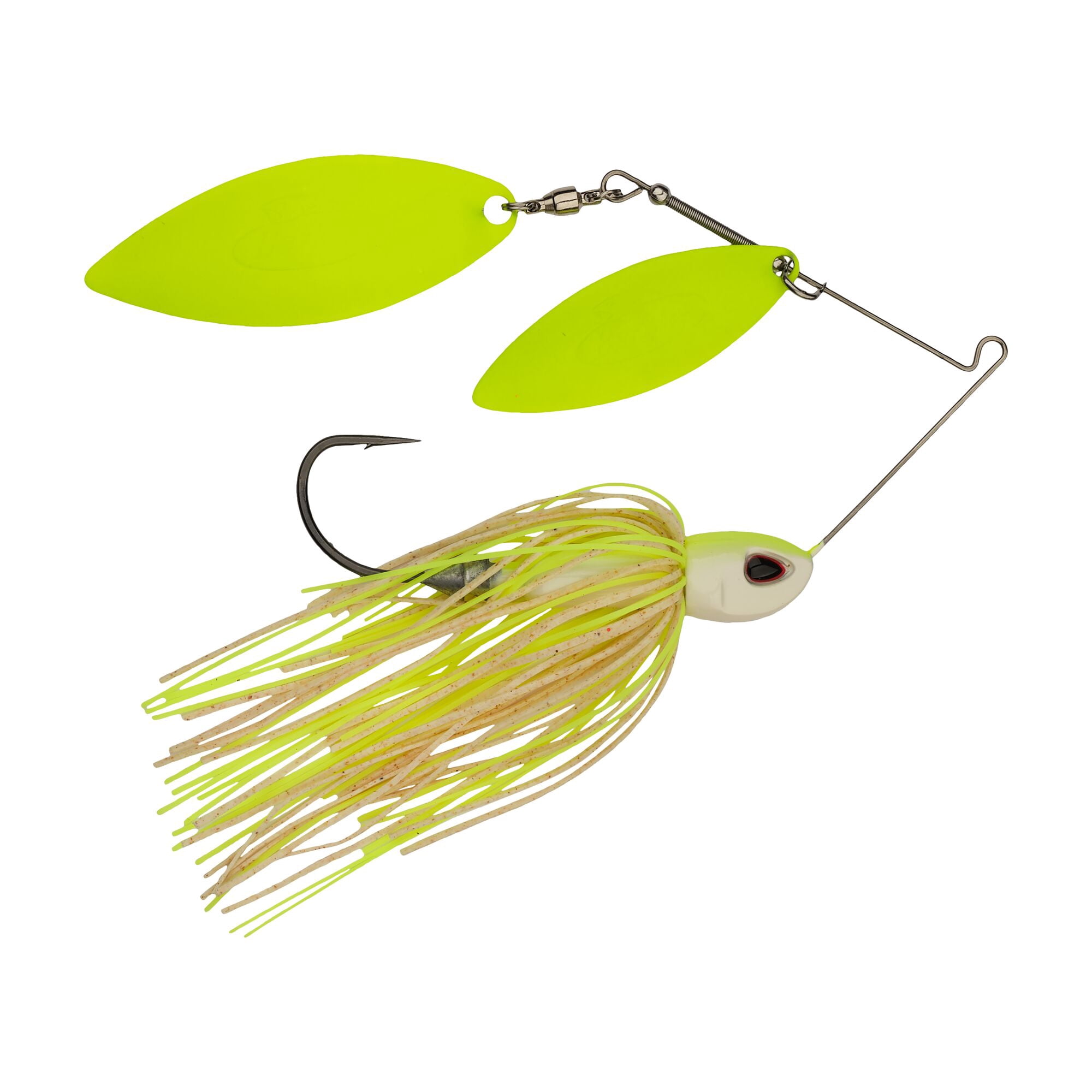 Berkley Power® Blade Compact, Spinnerbaits, White Chartreuse/Chartreuse + Chartreuse (1-count)