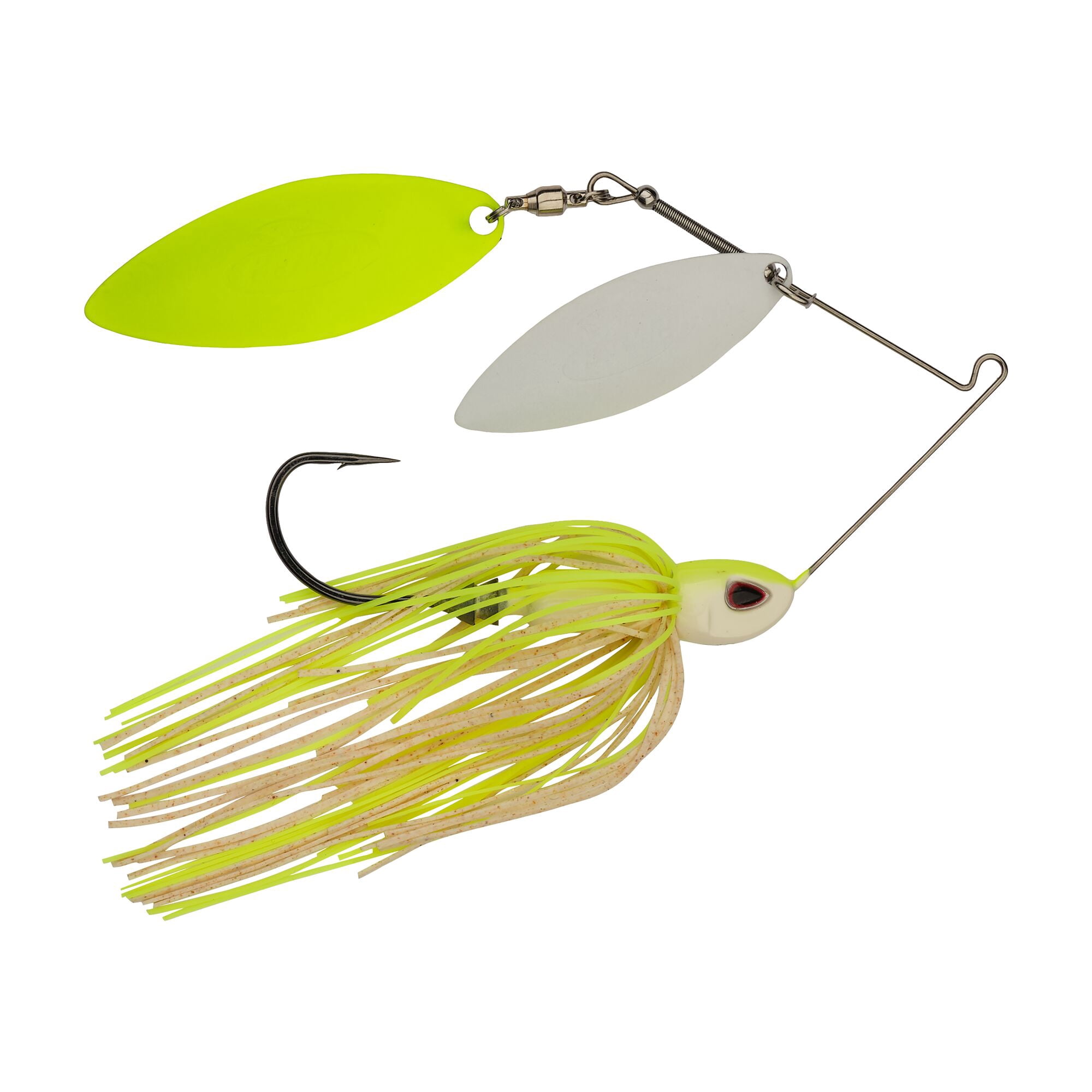 Berkley Power® Blade Compact, Spinnerbaits, White Chartreuse/White + Chartreuse (1-count)