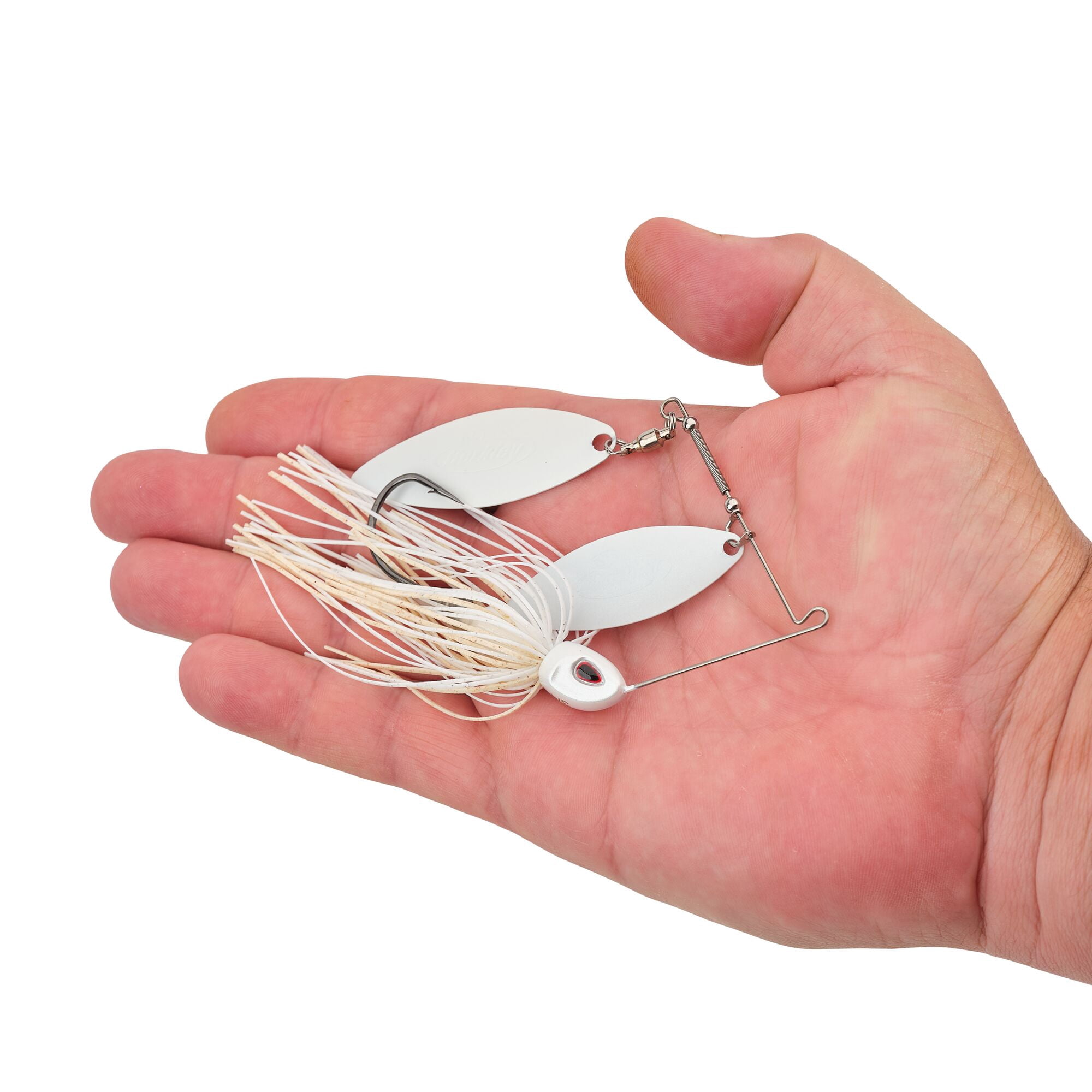Berkley Power® Blade Compact, Spinnerbaits, White/White + White (1-count)