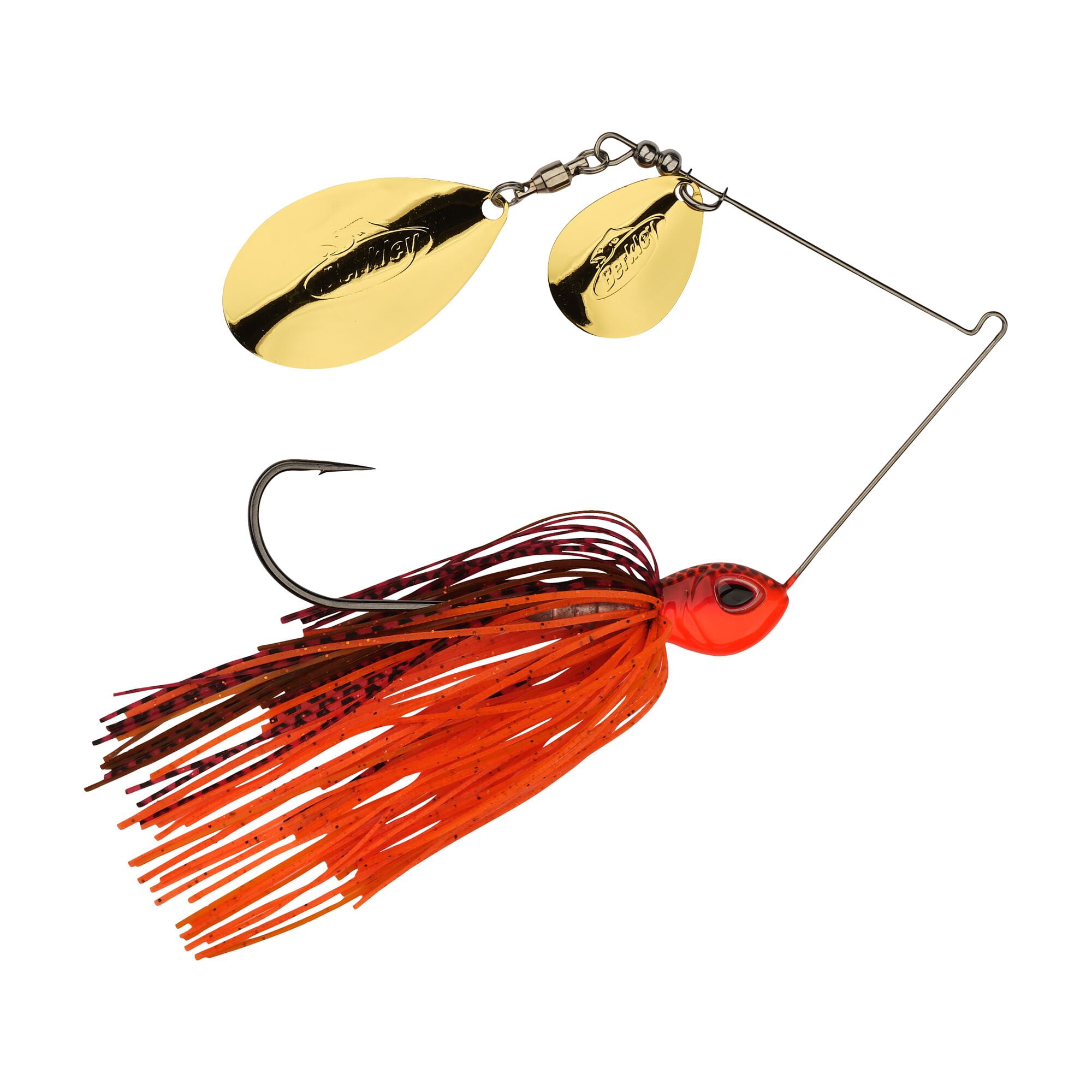 Berkley Power® Blade Standard, Spinnerbaits, Fire Craw/Gold + Gold (1 Count)