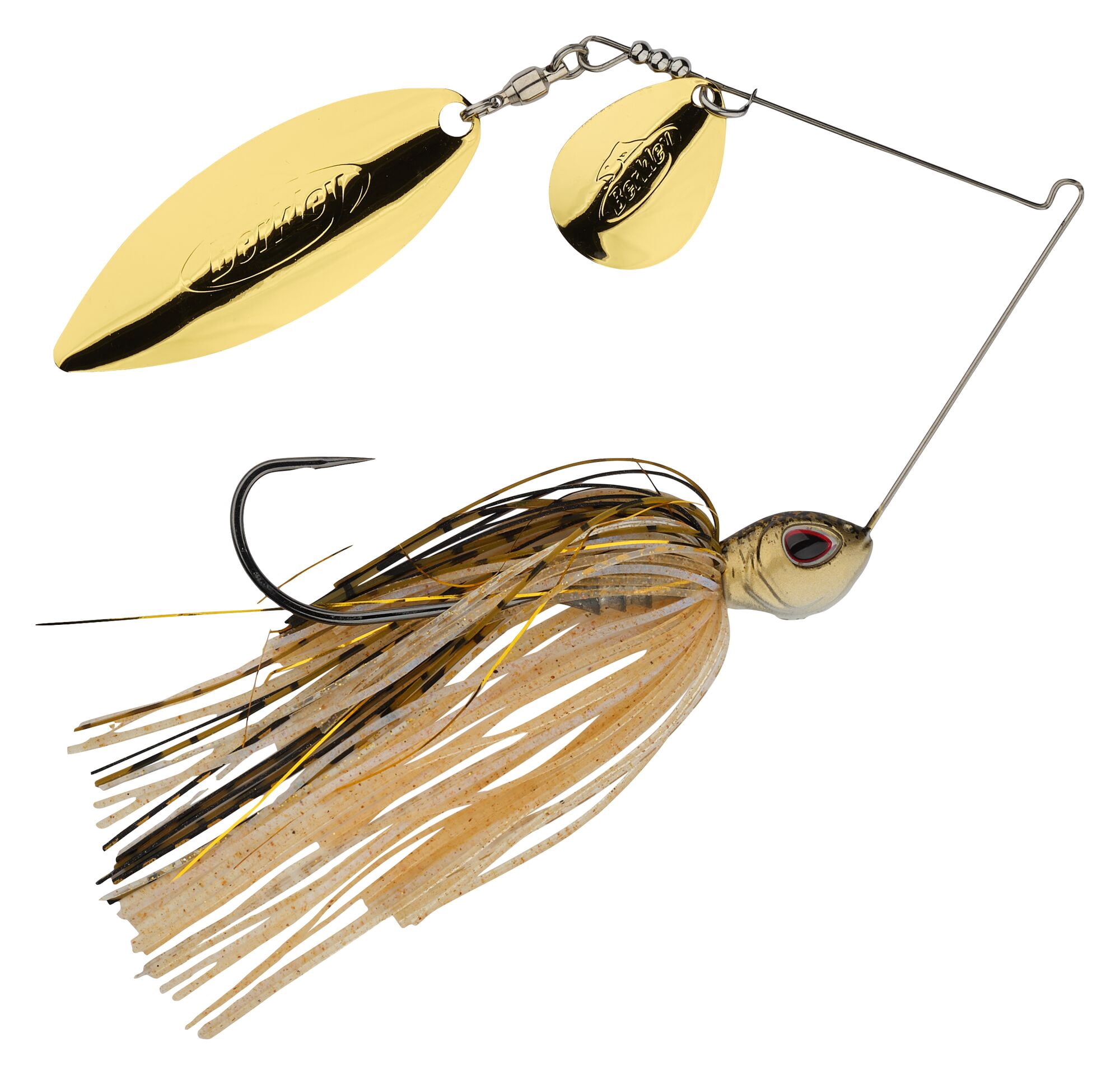 Berkley Power® Blade Standard, Spinnerbaits, Golden Shiner/Gold + Gold (1 Count)