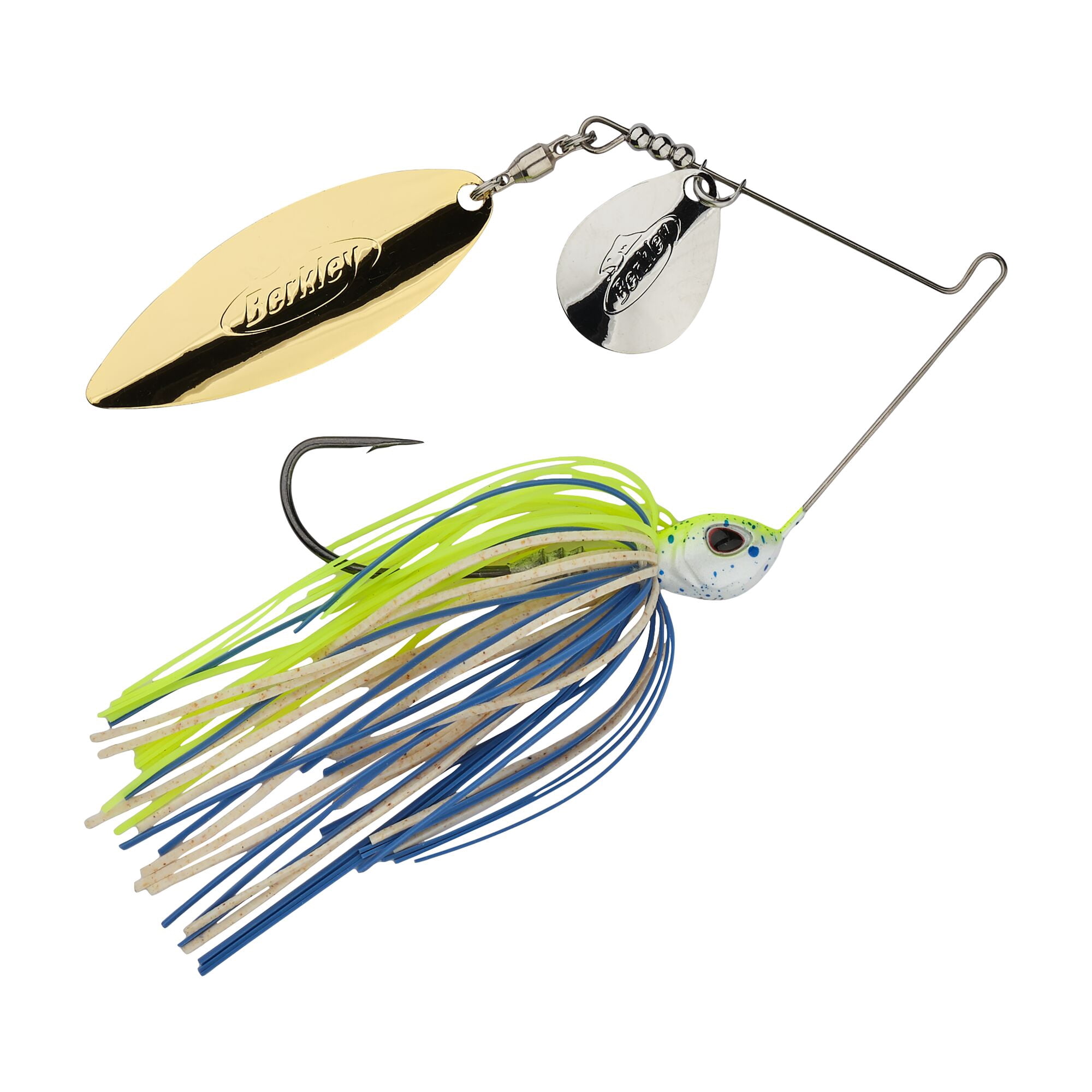 Berkley Power® Blade Standard, Spinnerbaits, Old School/Silver + Gold (1 Count)