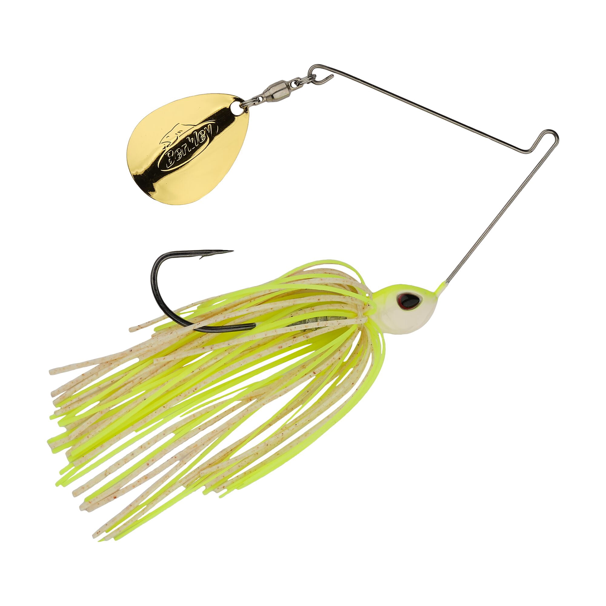 Berkley Power® Blade Standard, Spinnerbaits, White Chartreuse/Gold (1 Count)