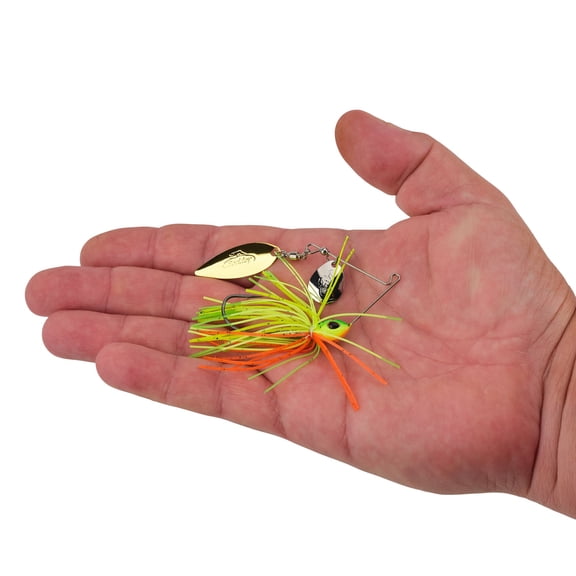 Berkley Power Blade Standard, Spinnerbaits, Firetiger/Silver + Gold (1 Count)