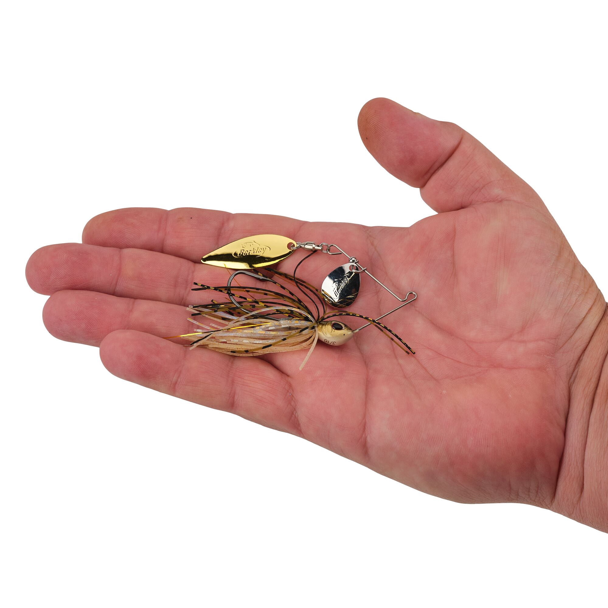 Berkley Power® Blade Standard, Spinnerbaits, Golden Shiner/Silver + Gold (1 Count)